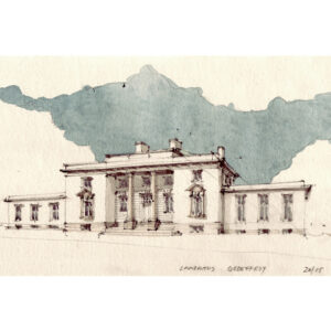 Poster Edition: Landhaus Godeffroy. Florian Afflerbach, 42 x 30 cm