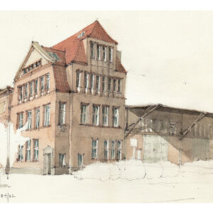 Poster Edition: 50er Schuppen. Florian Afflerbach, 60 x 21 cm